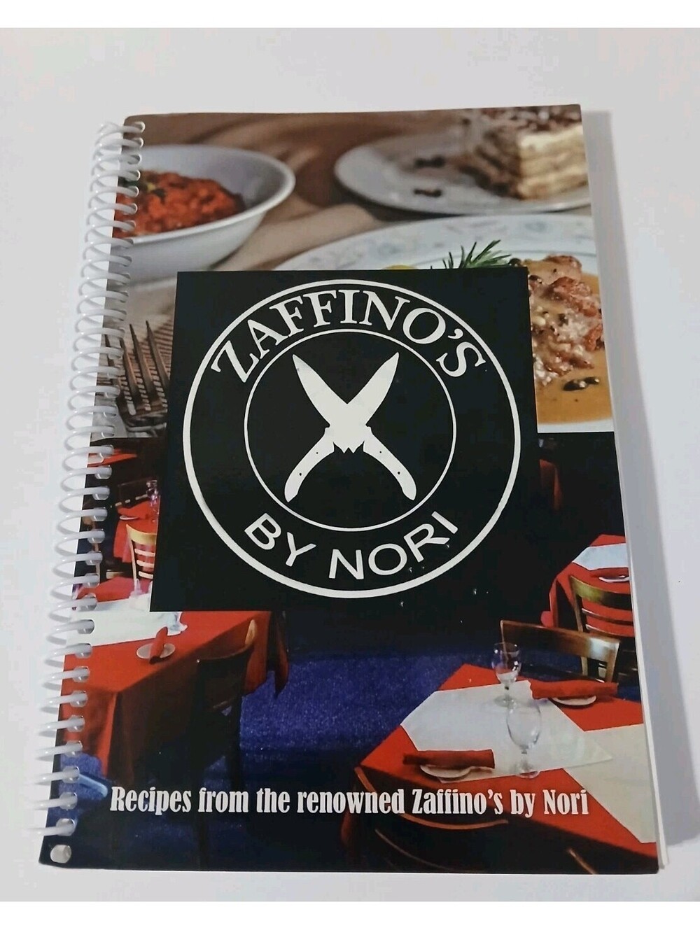 Zaffino's By Nori Cookbook of Famous Recipes Sherwood Arkansas Local Italian